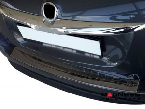 FIAT 500X Rear Bumper Sill Cover - Stainless Steel - Black Chrome Finished